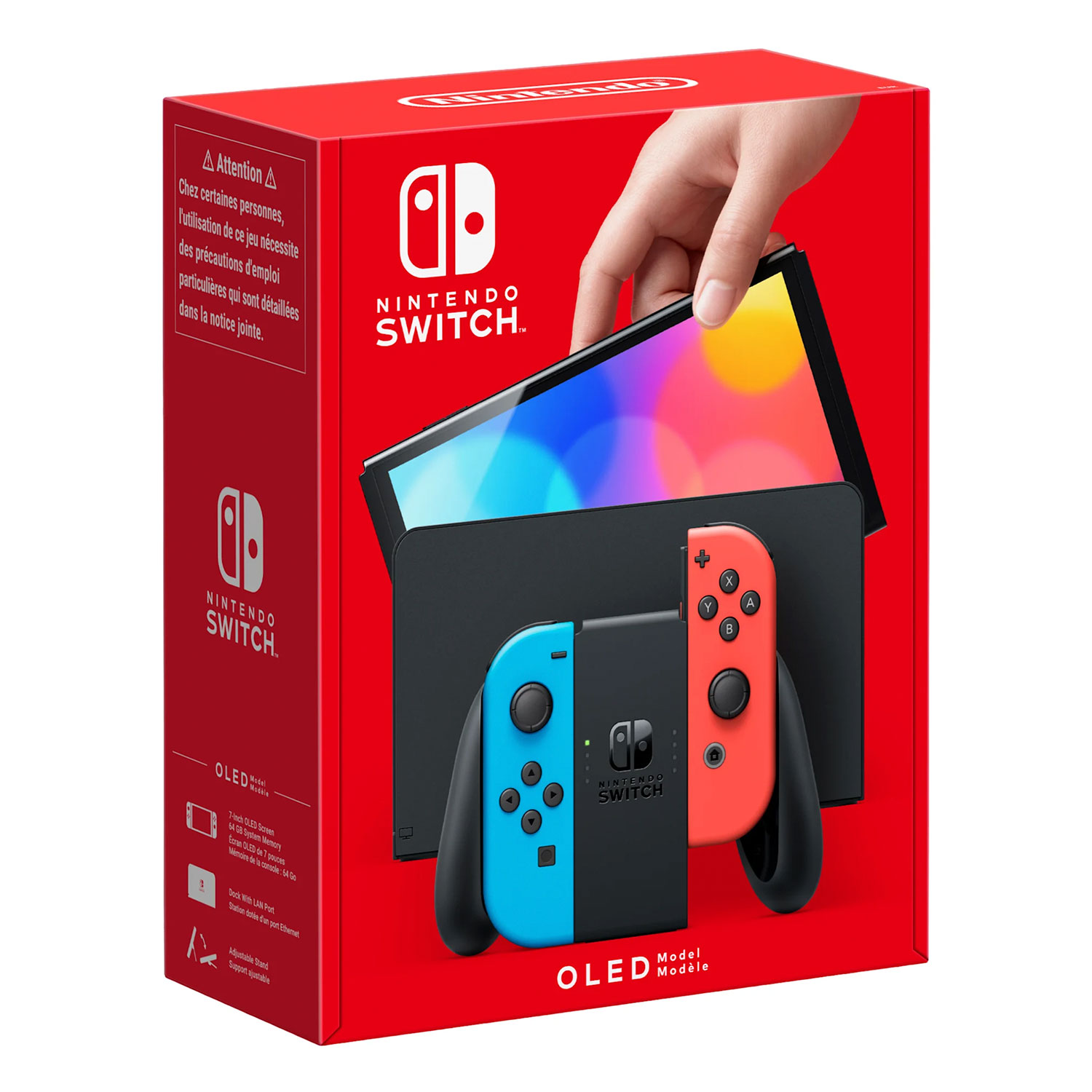CONSOLA NINTENDO SWITCH OLED NEON + MEMORIA MCRO SDXC 128 GB NINTENDO