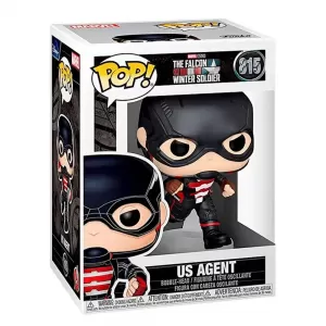  Funko Pop! Marvel: The Falcon Winter Soldier - US Agent #815