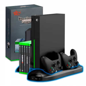 BASE CARGADOR STAND VENTILADOR COOLER PARA XBOX ONE X