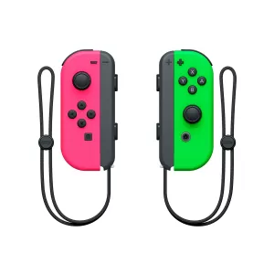 MANDO NINTENDO SWITCH JOY-CON (L/R) ROSADO NEON/VERDE NEON