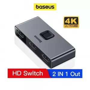 Adaptador Bidireccional 2en1 Baseus 4K HDMI PS5 TV Box S