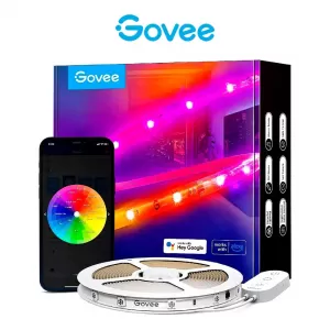 Tira led inteligente Govee RGBIC PRO, 5 metros, Wifi, compatible con Alexa y Google Home, multicolor