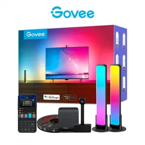Kit luces led Govee Dreamview T1, para TV, Pro tira led, con cámara y barras de luz, multicolor