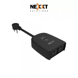 Enchufe externo inteligente wifi Nexxt NHP-O610 220V, 2 tomacorrientes
