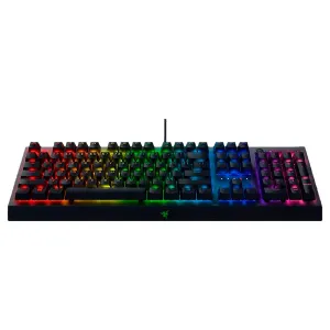 TECLADO RAZER BLACKWIDOW V3  MECANICO SW-YELLOW RGB NEGRO