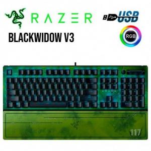 TECLADO RAZER BLACKWIDOW V3 MECANICO SW-GREEN RGB HALO