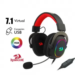 AUDIFONO REDRAGON ZEUS X H510 | USB | 7.1 | RGB