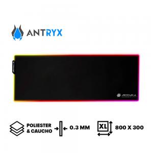 MOUSEPAD ANTRYX ACCURA 80 RGB | XL | 800 X 300 |0. 3MM
