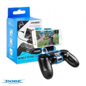 CLIP SOPORTE DE CELULAR PARA MANDO PS4 DUALSHOCK 4 DOBE TP4-016