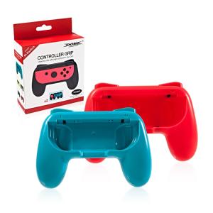 Dobe TNS-851B Controller Grip para Nintendo Switch Joy Con (Rojo + Azul)