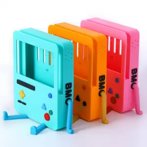 Soporte de pantalla de juego de mano para NINTENDO SWITCH BMO, Material de silicona multicolor