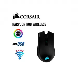 MOUSE GAMER CORSAIR HARPOON RGB INALÁMBRICO