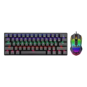 COMBO T-DAGGER MAIN FORCE TECLADO TGK321 + MOUSE TGM310 NEGRO