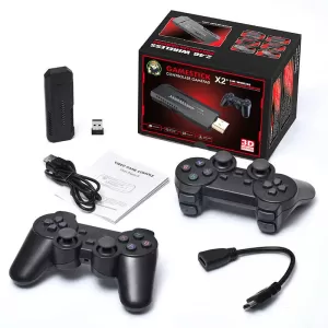 CONSOLA RETRO MINI GD10 PLUS HD4K +35000 JUEGOS 64GB