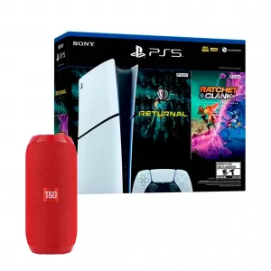 CONSOLA PLAYSTATION 5 SLIM DIGITAL + RETURNAL+ RATCHET & CLANK BUNDLE