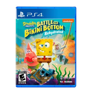 BOB ESPONJA SPONGEBOB SQUAREPANTS BATTLE FOR BIKINI BOTTOM REHYDRATED PS4