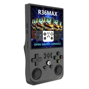 CONSOLA RETRO PORTÁTIL R36 MAX NEGRO