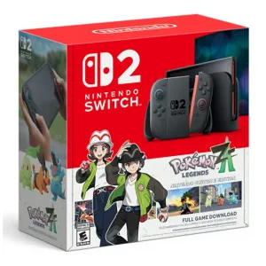 Consola Nintendo Switch 2 Pokemon Legendas ZA