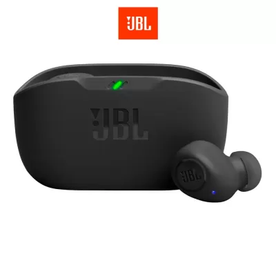 Audífonos in ear con micrófono JBL T110 cable plano, conector 3.5 mm,  control de música y llamadas, negro - Coolbox