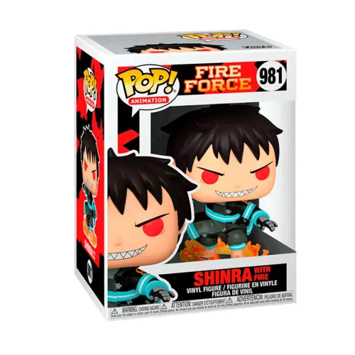 Funko Pop! Animation: Fire Force - Shinra With Fire #981