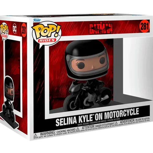 Funko Pop! Rides: The Batman - Selina Kyle On Motorcicle #281