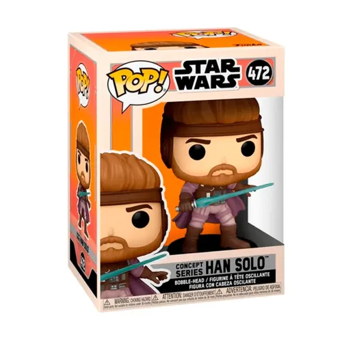 FUNKO POP! STAR WARS: Concept Series- Han Solo #472