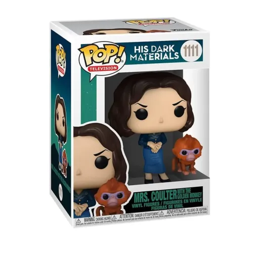 POP & BUDDY: HIS DARK MATERIALS - MRS. COULTER W/ DAEMON #1111