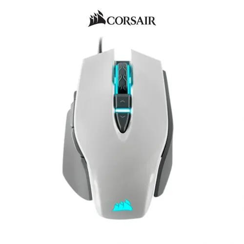 MOUSE GAMING CORSAIR M65 - RGB - ELITE WHITE - 18000 DP