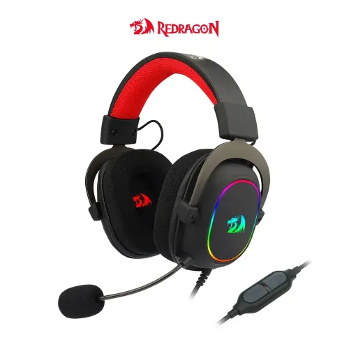 Auriculares Gamer Redragon: Zeus H510 - Negro