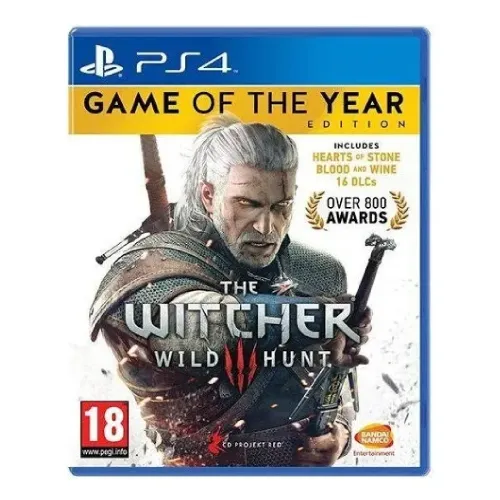 THE WITCHER 3  WILD HUNT GAME OF THE YEAR EDITION PS4