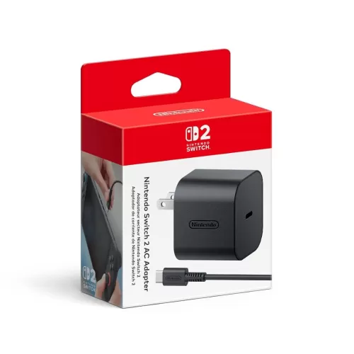 CARGADOR DE NINTENDO SWITCH 2 -  AC ADAPTER ( CARGA RÁPIDA)