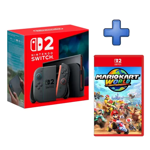 PACK CONSOLA NINTENDO SWITCH 2 + VIDEOJUEGO MARIO KART WORLD TOUR 