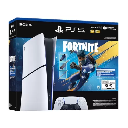 CONSOLA PLAYSTATION 5 SLIM DIGITAL + FORTNITE FLOWERING CAOS