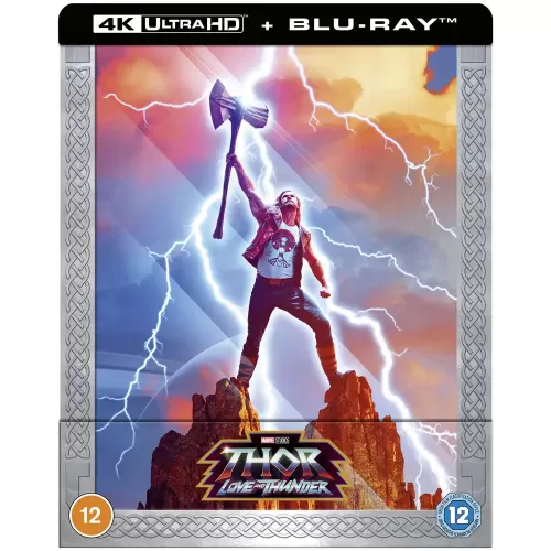 THOR: LOVE AND THUNDER - LIMITED EDITION STEELBOOK - 4K ULTRA HD + BLU-RAY