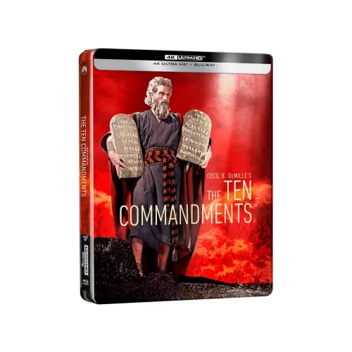 LOS DIEZ MANDAMIENTOS - STEELBOOK LIMITED EDITION - 4K ULTRA HD + BLU-RAY