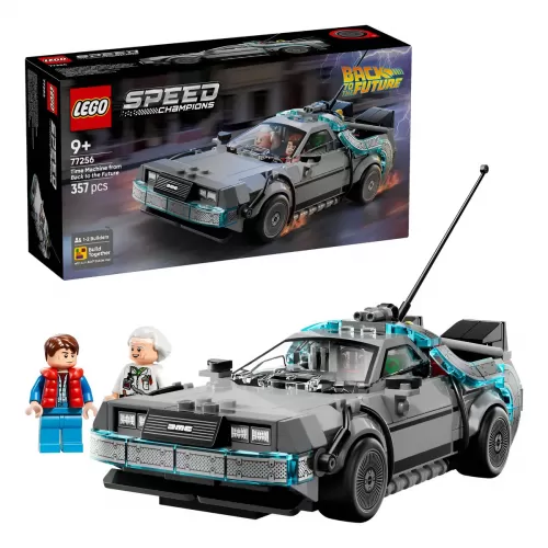 Set De Construcción Lego Speed Champions Back To The Future Delorean 357 Piezas En Caja